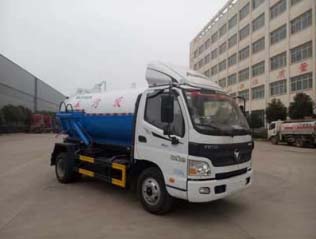 楚飞牌CLQ5080GXW5BJ型吸污车